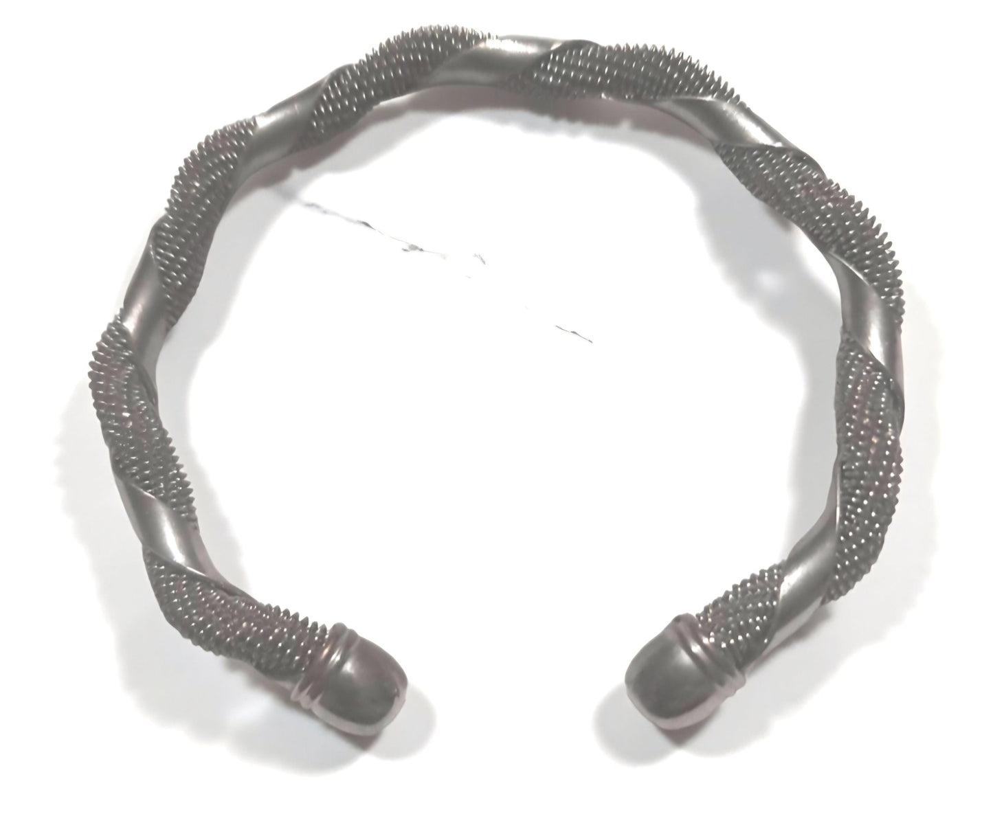 Bracciale polsino donna in acciaio | Rete ritorta, aperto e moderno - GEDICO STORE