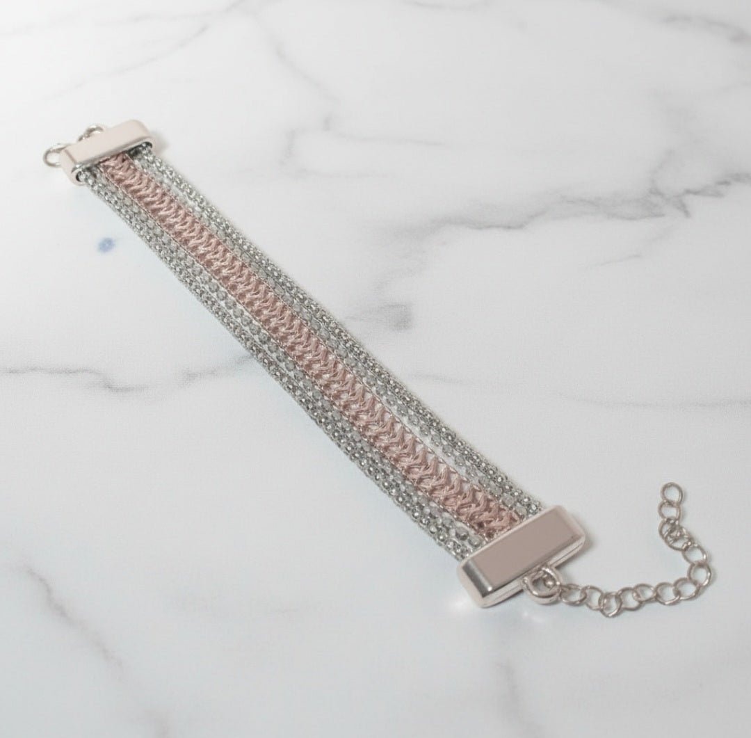 Bracciale Multistrato Bicolore Stile Y2K | Accessorio Moda Donna Audace - GEDICO STORE