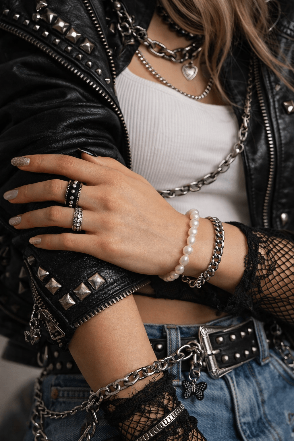 Bracciale perle acqua dolce donna | Elasticizzato, minimal ed elegante - GEDICO STORE