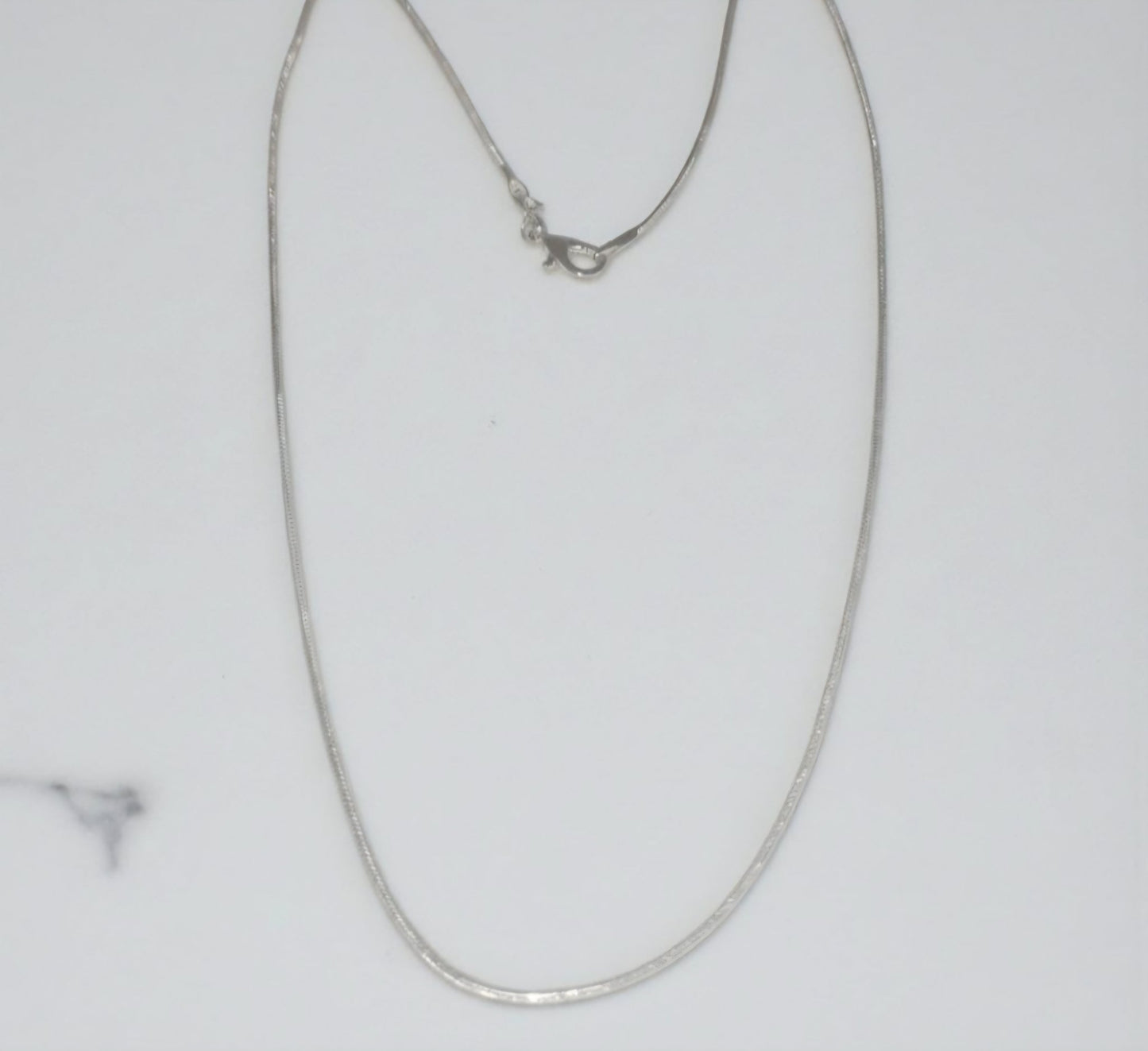 Collana Catena Argento 925 Stile Y2K | 50 cm | 4 g | Dainty Vintage 2000s - GEDICO STORE