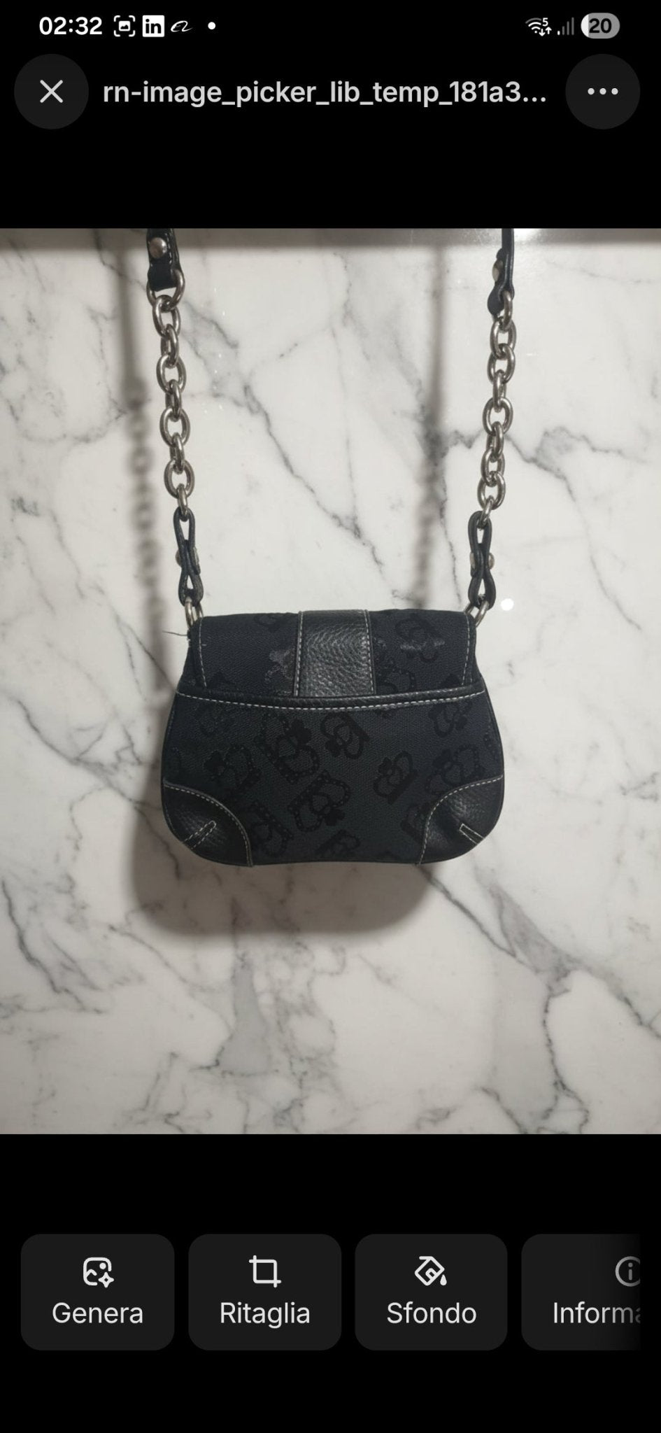 Kathy Van Zeeland Mini Shoulder Bag Y2K – Borsa Nera Vintage con Dettagli in Metallo - GEDICO STORE