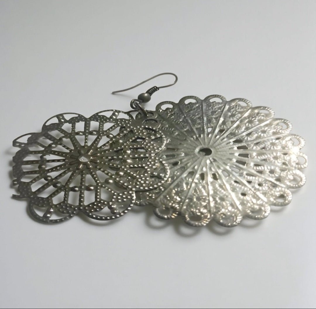 Orecchini Pendenti Argento Boho Mandala – Leggeri, Eleganti, Stile Y2K Vintage Prezzi speciali · Ultimi pezzi - GEDICO STORE