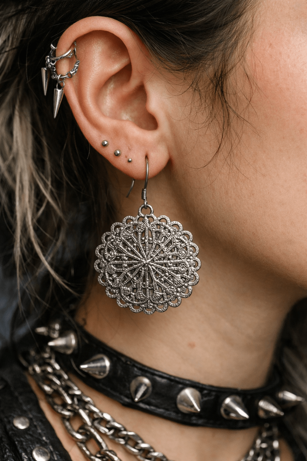 Orecchini Pendenti Argento Boho Mandala – Leggeri, Eleganti, Stile Y2K Vintage Prezzi speciali · Ultimi pezzi - GEDICO STORE